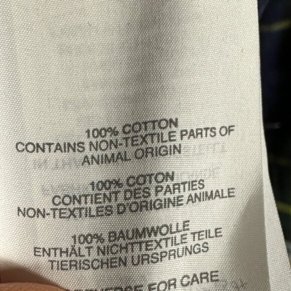 J Crew Perfect Shirt Women 2 Blue Tartan Plaid Cotton Long Sleeve Button Up - Picture 6 of 7